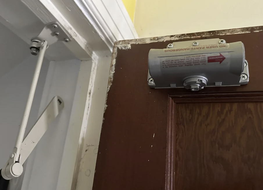 HUD NSPIRE May Newsletter: Door – Fire Labeled Standard: Deficiency 2: