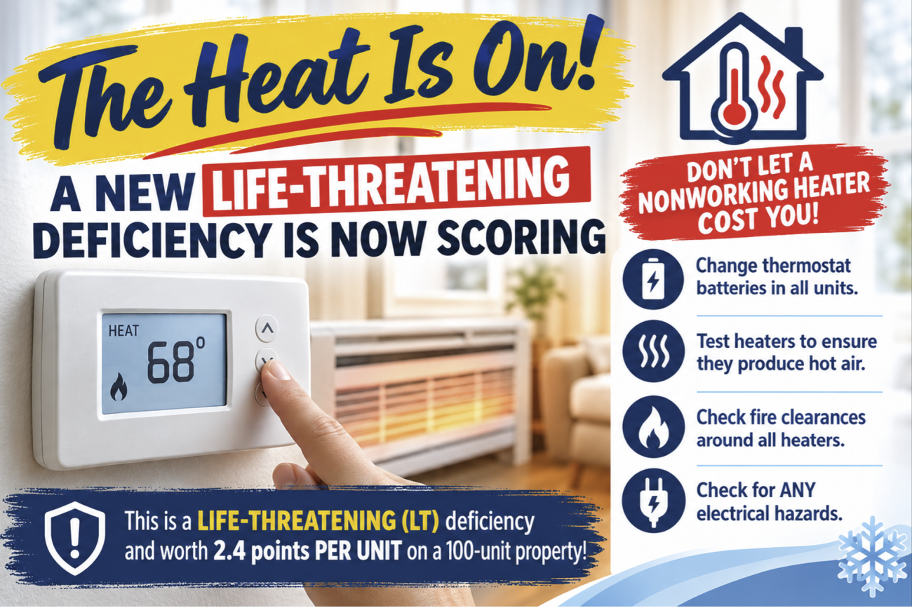 HUD-NSPIRE Oct Newsletter: The Heat is On!